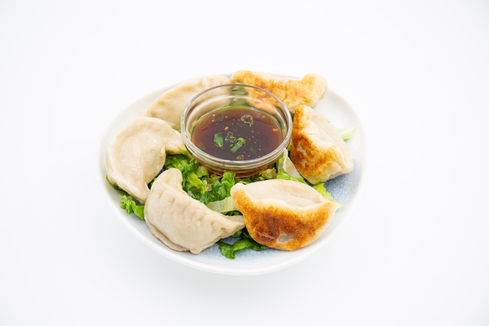 pan fried pork dumpling